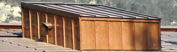 Lattoneria Gallina - Copertura e lattonerie in rame Lattoneria Gallina - Copertura e lattonerie in rame